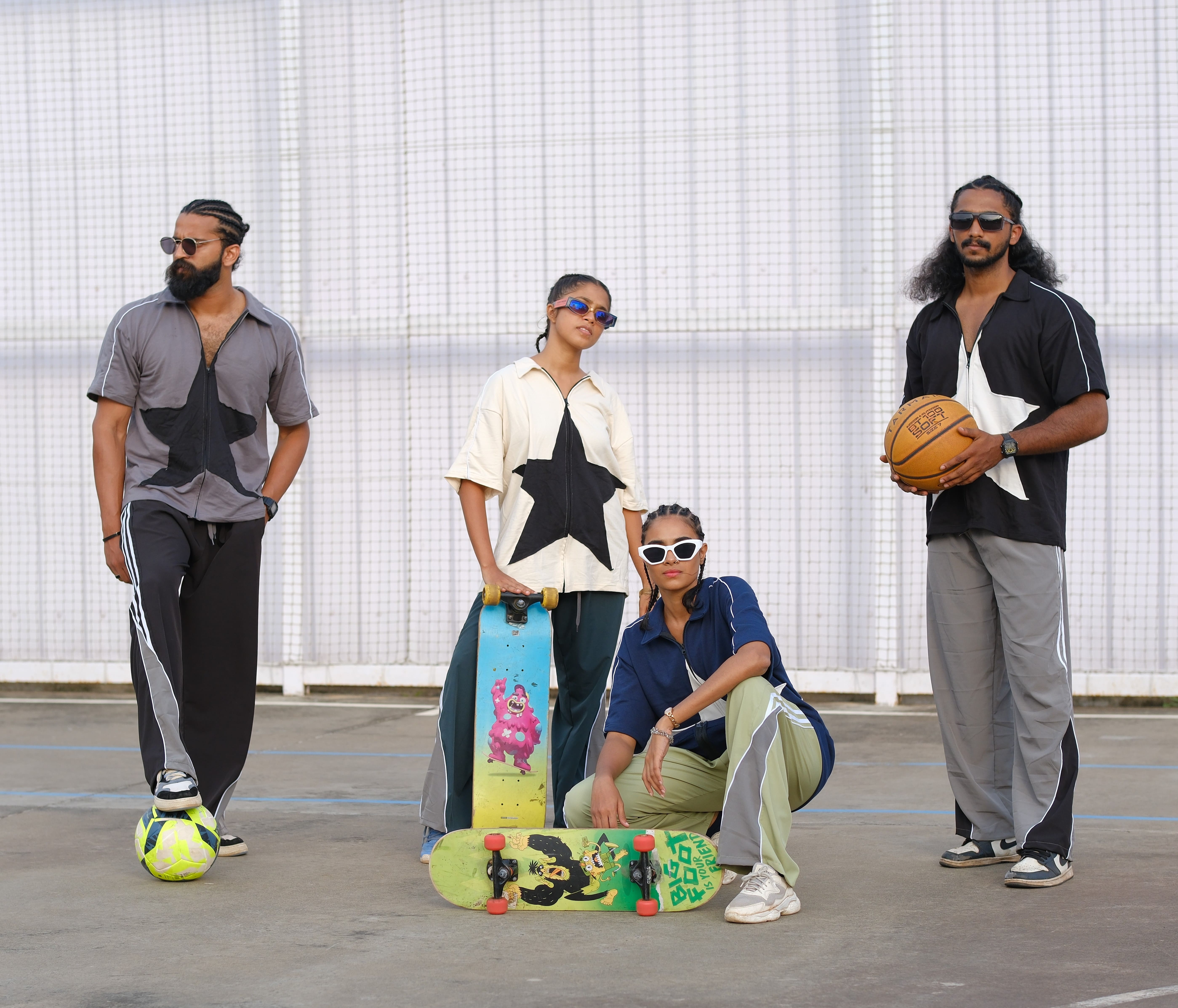 Kids's lookbook highlighting minimal and elegant styles