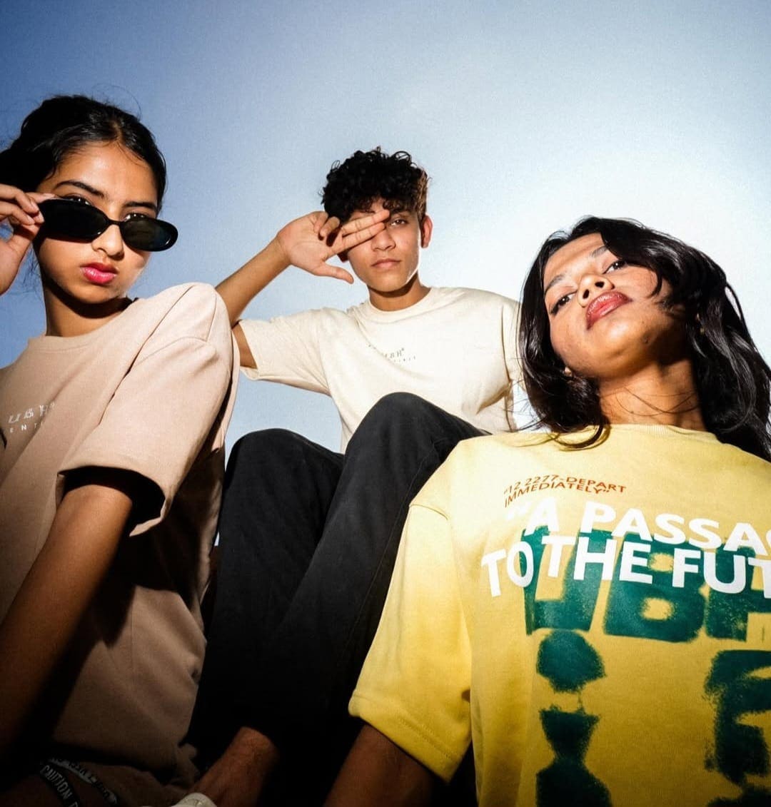 Kids's lookbook highlighting minimal and elegant styles