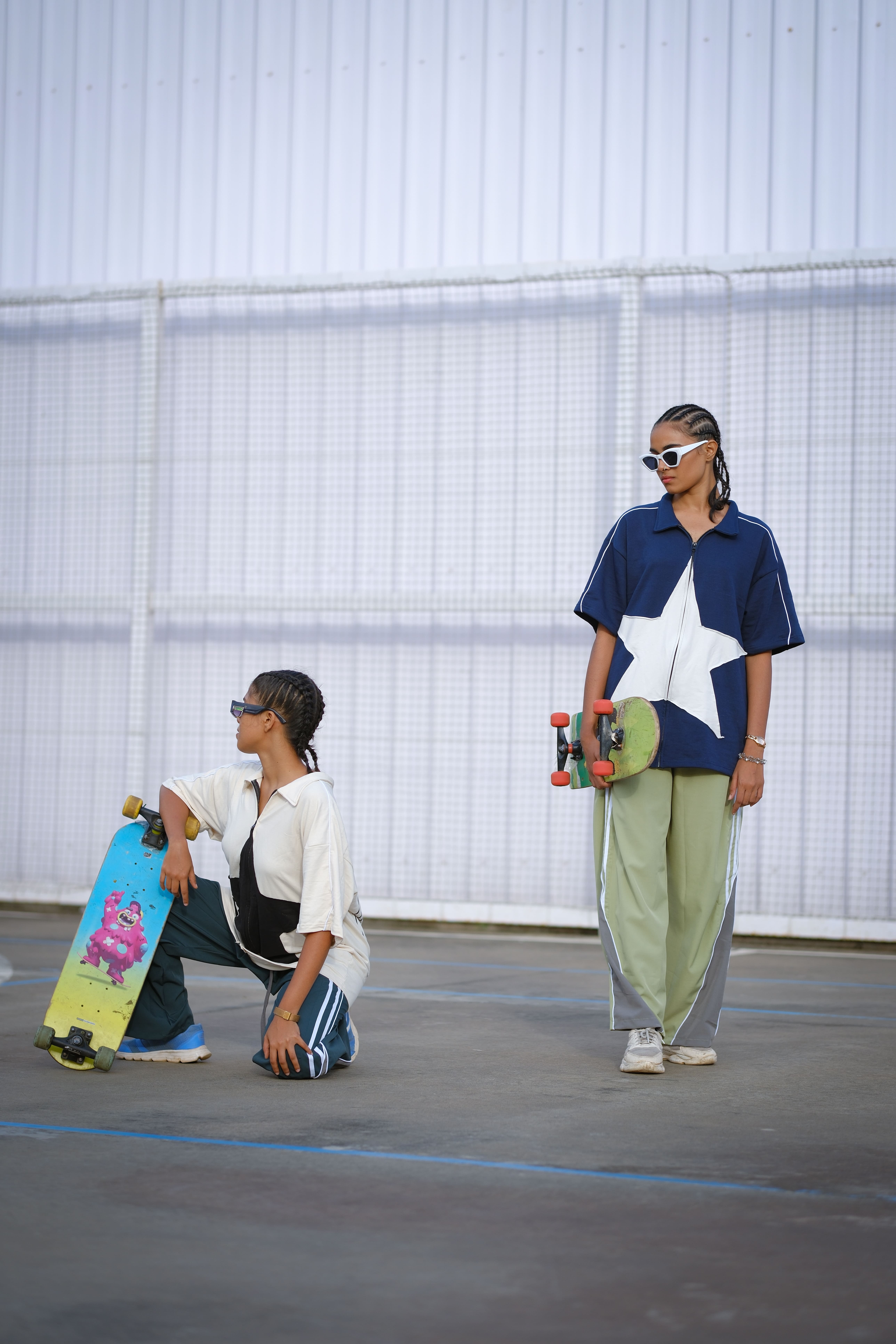 Hero video showcasing women's collection in motion